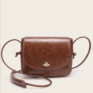 Bee Detail Crossbody Purse NWOT
